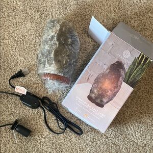 Gray Himalayan Salt Lamp